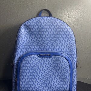 NWD MICHAEL KORS JAYCEE MEDIUM ZIP POCKET BACKPACK MK electric blue